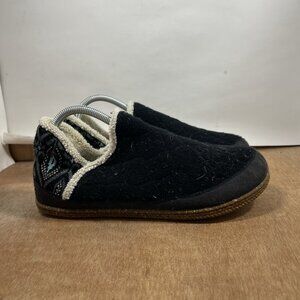 Smartwool Beignet Knit Wool Bootie Slippers Indoor Outdoor Soles Women Size 10